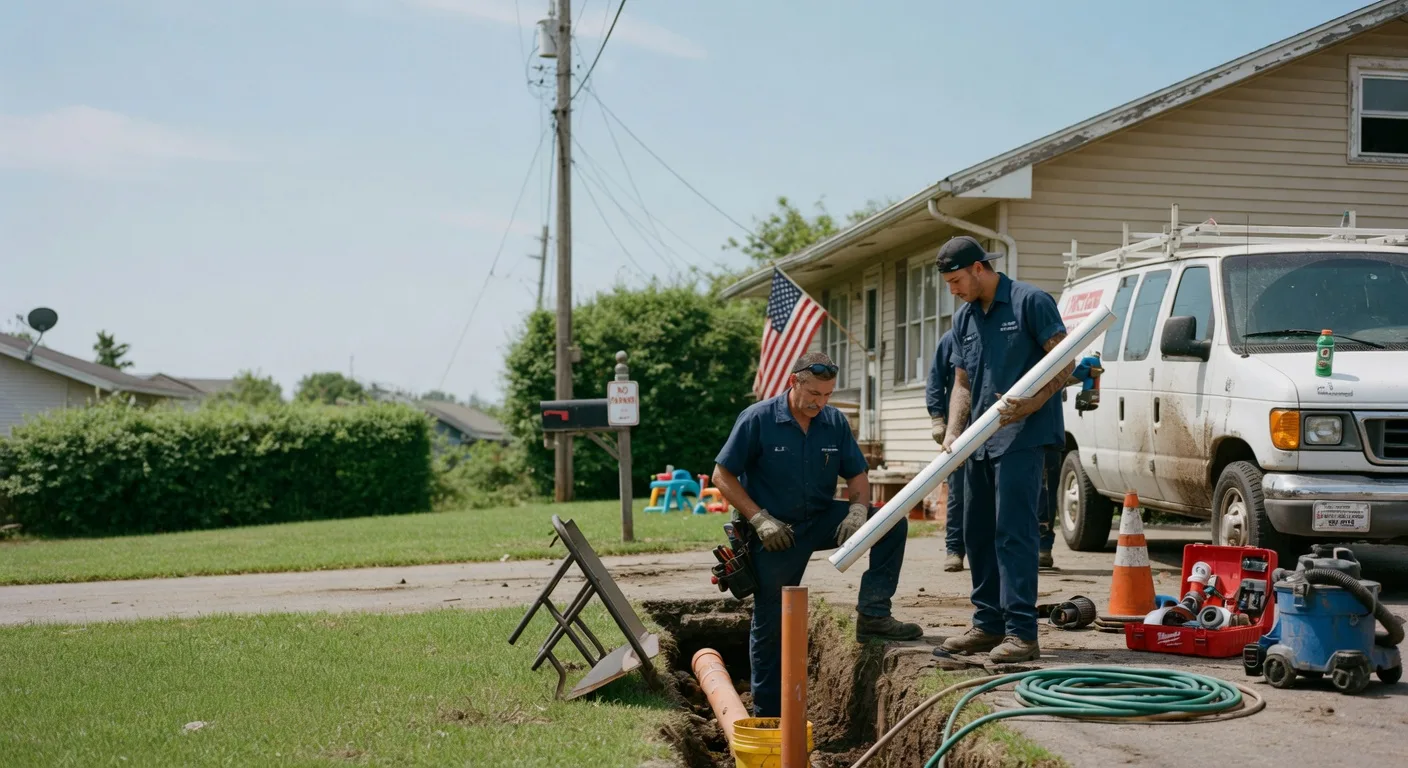 Drain Cleaning in Pollock, LA near me